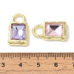 ロックラックメッキ合金ペンダント  ラインストーン付き  カドミウムフリー＆ニッケルフリー＆鉛フリー  ゴールドカラー  20x12x5mm  穴：4.5x5mm&nbsp;FIND-I039-26G