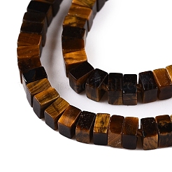 Natural Tiger Eye Beads Strands&nbsp;G-N342-73