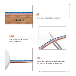 Polyester Yarn Ribbon&nbsp;FW-TAC0001-03A