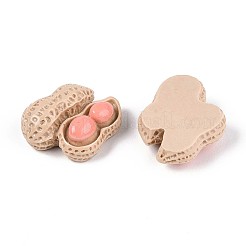樹脂デコデンカボション  ピーナッツ  湯通しアーモンド  21~21.5x18.6~19x8.2~8.7mm&nbsp;CRES-T025-07