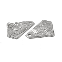 Tarnish Resistant 304 Stainless Steel Pendant Cabochon Settings&nbsp;STAS-P319-51P