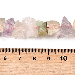 Natural Amethyst & Rose Quartz & Quartz Crystal & Citrine Beads Strands&nbsp;G-I283-F22