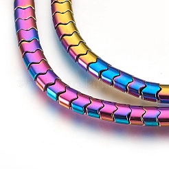 Electroplate Non-magnetic Synthetic Hematite Bead Strands&nbsp;G-I208-17-C