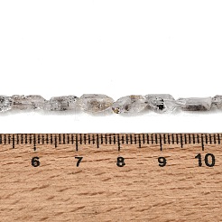 天然ハーキマーダイヤモンドビーズ連売り  ナゲット  6~11x4~5x2~5mm  穴：0.9mm  約58~62個/連  15.67''（39.8センチメートル）&nbsp;GG-CBA8084-05