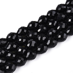 Natural Black Onyx(Dyed & Heated) Beads Strands&nbsp;G-T142-88