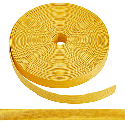 10mの平らな紙紐  紙ひも  DIYクラフト用  ゴールド  15x1mm  約10.94ヤード（10m）/ロール&nbsp;OCOR-WH20001-92A