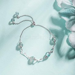 Spray Painted Crackle Glass Beads Sets&nbsp;CCG-PH0003-08