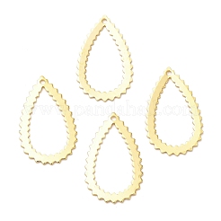 Brass Filigree Pendants&nbsp;KK-M250-06B-G