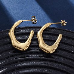 304 Stainless Steel Stud Earrings&nbsp;EJEW-B108-18G