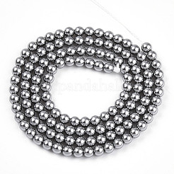 Baking Paint Pearlized Glass Pearl Bead Strands&nbsp;HY-N002-3mm-A01