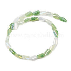 Electroplate Glass Beads Strands&nbsp;EGLA-P065-01A-06