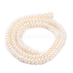 Natural Cultured Freshwater Pearl Beads Strands&nbsp;PEAR-I007-02D-01