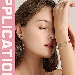チベット風アロイペンダント24個  蝶  アンティークブロンズ  38.5x37x1mm  穴：1.5mm&nbsp;FIND-CA0003-25B
