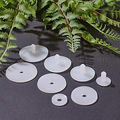 プラスチック人形の関節  DIY人形工芸用の人形アクセサリー  透明  19.5~42.5x18~18.5mm  50セット&nbsp;DIY-PH0025-85