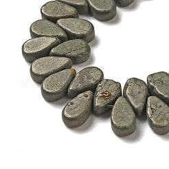 Natural Pyrite Beads Strands&nbsp;G-B064-B52