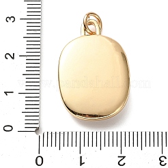 ゴールデントーン真鍮エナメルペンダント  楕円形と鳥のチャーム  パープル  27.5x18x4mm  穴：4mm&nbsp;KK-CBADFD5-03G-A