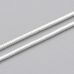 Brass Square Snake Chain Necklace Making&nbsp;X-MAK-T006-10A-S