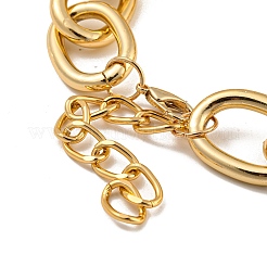 Chunky Aluminum Cable Chain Necklaces for Women&nbsp;LS-NJEW-K261-01D-G