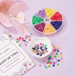 Handmade Polymer Clay Beads&nbsp;CLAY-YW0001-24