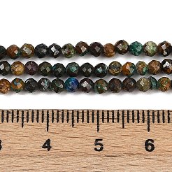 Natural Chrysocolla and Lapis Lazuli Beads Strands&nbsp;G-K373-B04-04-01