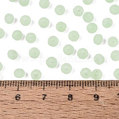FGB Frosted Transparent Glass Seed Beads&nbsp;SEED-N013-04A-08