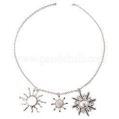 100Pcs 10 Styles Tibetan Style Alloy Charms&nbsp;TIBEP-CJ0001-59