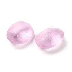 Frosted Glass Rhinestone Cabochons&nbsp;RGLA-G022-05A-223