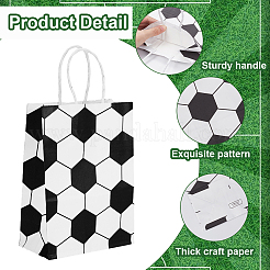 Rectangle Paper Gift Bags with Handle&nbsp;ABAG-WH20001-10D