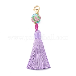 Polyester Tassel Big Pendant Decorations&nbsp;HJEW-JM00426