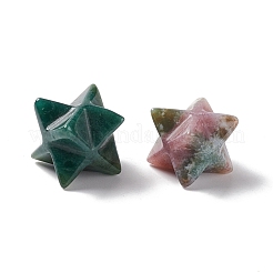 天然石瑪瑙ビーズ  穴がない  刻まれた  メルカバスター  13x13.5mm&nbsp;G-A205-01C