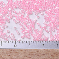 MIYUKIデリカビーズ  シリンダー  日本製シードビーズ  11/0  （db0244)ピンクセイロン  1.3x1.6mm  穴：0.8mm  約10000個/袋  50 G /袋&nbsp;SEED-X0054-DB0244