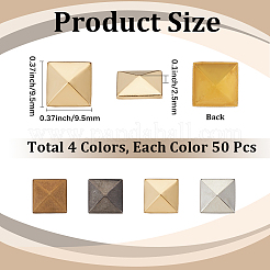 200Pcs Brass Cabochons&nbsp;KK-CY0001-18A