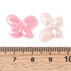 UV Plating Opaque Acrylic Beads&nbsp;OACR-G058-13B