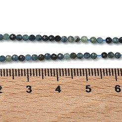 Natural Blue Tourmaline Beads Strands&nbsp;G-B168-A06-2mm