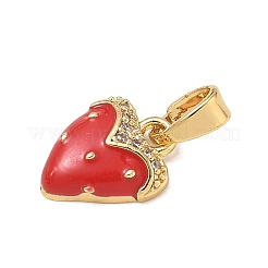 Brass Enamel Pendants&nbsp;CU-CBA5A06-01