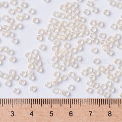 MIYUKIラウンドロカイユビーズ  日本製シードビーズ  （染められた象牙の中のrr2217)  8/0  3mm  穴：1mm  約422~455PCS /ボトル  10 G /ボトル&nbsp;SEED-JP0009-RR2217