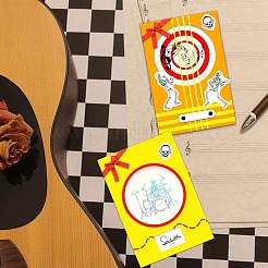 塩ビプラスチックスタンプ  DIYスクラップブッキング用  装飾的なフォトアルバム  カード作り  スタンプシート  スカル模様  16x11x0.3cm&nbsp;DIY-WH0167-56-1206