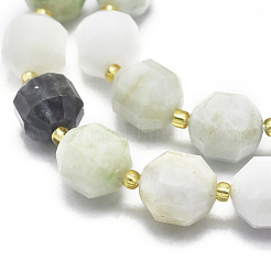 Natural Myanmar Jade/Burmese Jade Beads Strands&nbsp;G-K303-A16-12mm