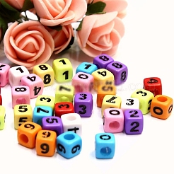 Opaque Acrylic Beads&nbsp;ACRC-TAC0002-03B