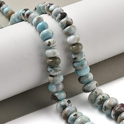 Natural Larimar Beads Strands&nbsp;G-Q024-E03-01