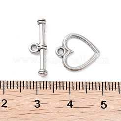 Non-Tarnish 304 Stainless Steel Toggle Clasps&nbsp;STAS-A092-08B-P