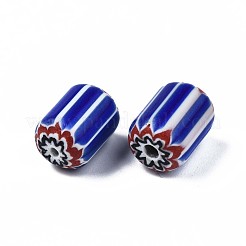 Handmade Millefiori Lampwork Beads&nbsp;LAMP-S197-009
