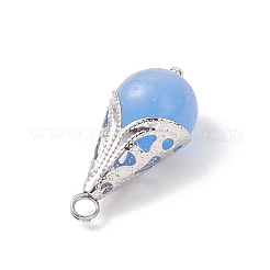 Cat Eye with Brass Pendants&nbsp;PALLOY-JF04275
