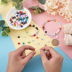 1200Pcs 12 Style Opaque Acrylic Beads&nbsp;MACR-PJ0001-04