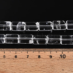 Natural Quartz Crystal Beads Strands&nbsp;G-N347-08