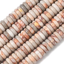 Natural Red Netstone Beads Strands&nbsp;G-G329-A09-3x8mm