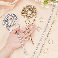 Handmade Spray Painted CCB Cable Chains&nbsp;AJEW-PH0001-17