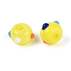 Handmade Lampwork Bumpy Beads&nbsp;LAMP-ZX003-07-05