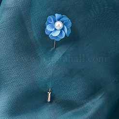 変色しにくい201ステンレススチール製ブローチ金具  ステンレス鋼色  トレイ：15mm  75~77x15mm  ピン：1mm&nbsp;STAS-S066-01