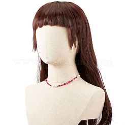 Natural Pearl Beaded Necklace&nbsp;NJEW-JN03765-02